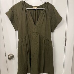 Universal Thread Olive Midi Dress